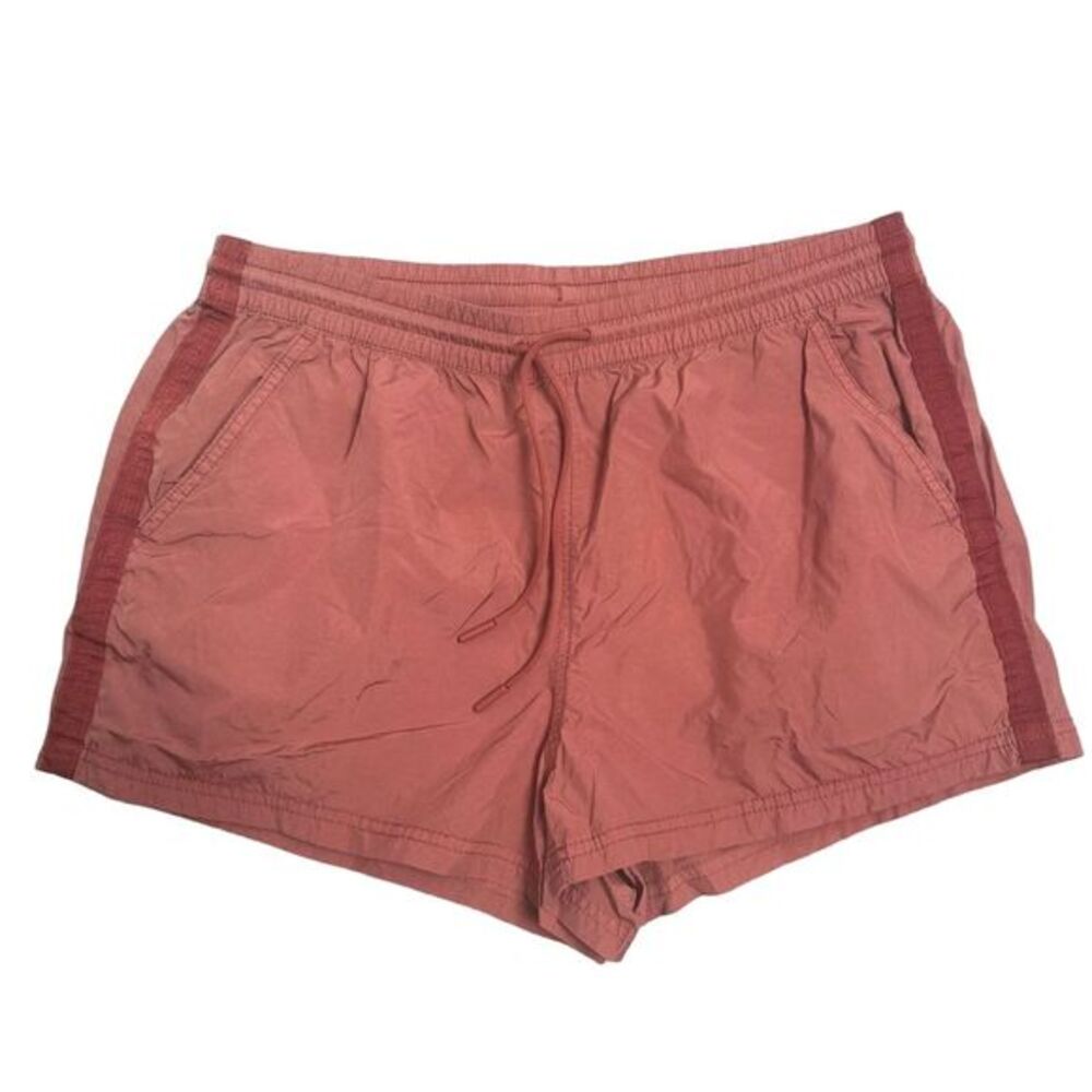 Athleta Women's Size 4‎ Etruscan Red  Elastic Waist Drawstring Expedition Shorts
